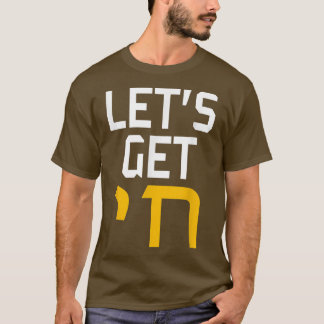 Camiseta Hanukkah Judeu Palavra Hebraica Deixa Chorar