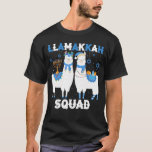 Camiseta Hanukkah Llama Christmas Happy Llamakah Squad Cute<br><div class="desc">Funny llama alpaca Menorah gifts for women and men,  teens,  kids,  girls,  boys who love Hannukah,  Channukah Jewish Holidays,  Happy Llamakah,  Jewish llama Christmas stockings. Ideal gift for Christmas,  St. Nick,  New Year,  birthday gift and other holidays.</div>
