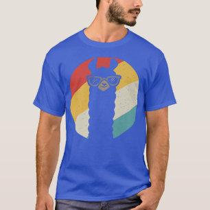 Camiseta Hanukkah Llama Funny Retro Style Alpaca Llama Love