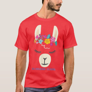 Camiseta Hanukkah No Drama Llama Alpaca