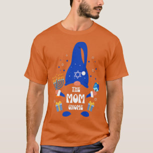 Camiseta Hanukkah ou o feriado judeu ou a Mãe Gnomo