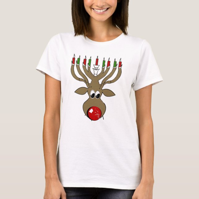 Camiseta Hanukkah Reindeer -.png (Frente)