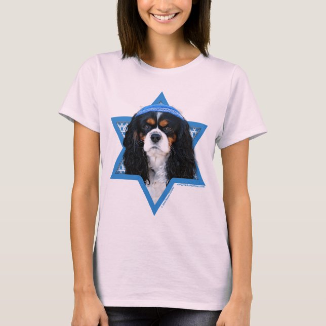 Camiseta Hanukkah Star de David - Cavalier (Frente)