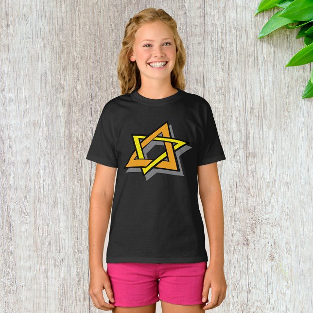 Camiseta Hanukkah Star Girls T-Shirt (Criador carregado)