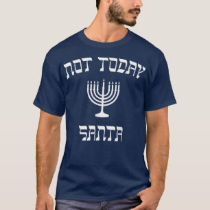 Camiseta Hanukkah T-Shirt - Not Today Santa T-Shirt