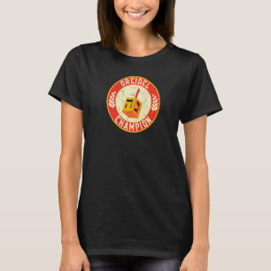 Camiseta Hanukkah Vintage Dreidel Champion Feriado Judaico