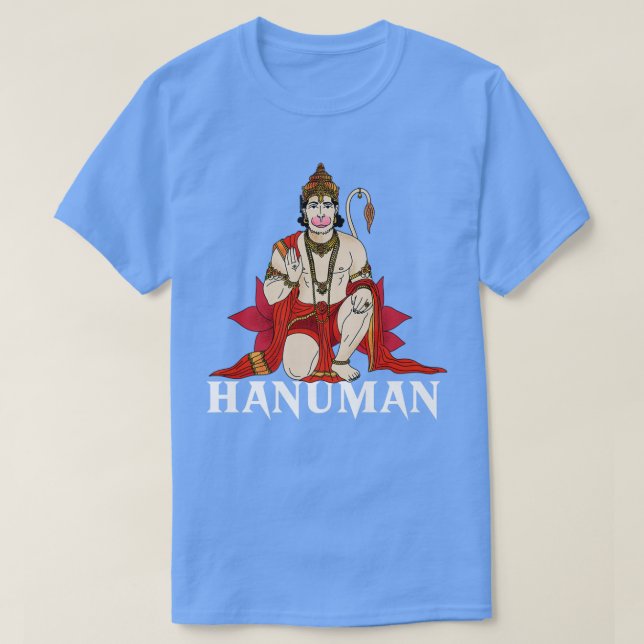 Camiseta Hanuman Hindu God Premium T-Shirt (Frente do Design)
