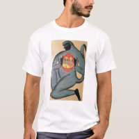 Hanuman que revela Rama e Sita