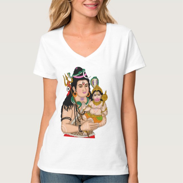 Camiseta Hanuman & Shiva (Frente)