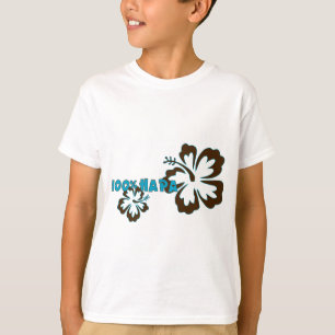 Camiseta Hapa 100% (com hibiscus)
