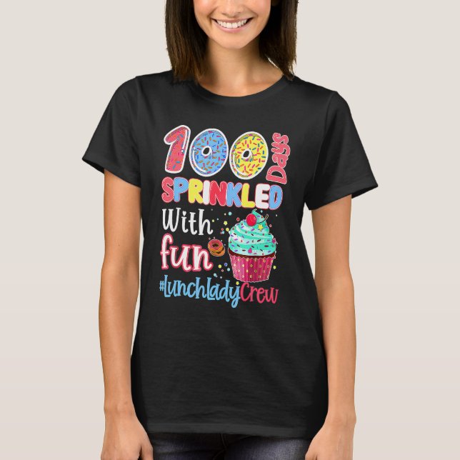 Camiseta Happy 100th Day At School 100 Days Brighter 2023 L (Frente)