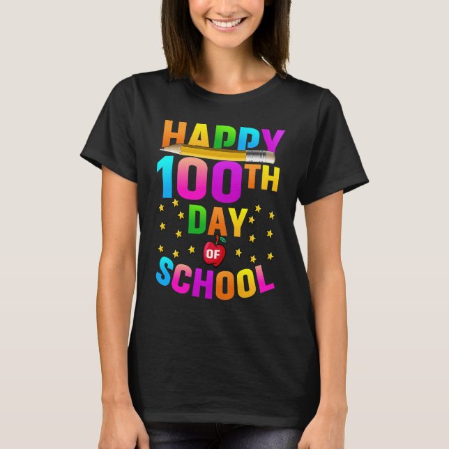 Camiseta Happy 100TH Day Of School 2023 (Frente)