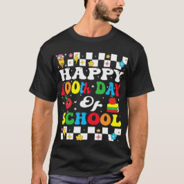 Camiseta Happy 100th Day Of School T-Shirt