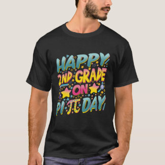 Camiseta Happy 2nd Grade On Pi Day Math Teachers and Kids