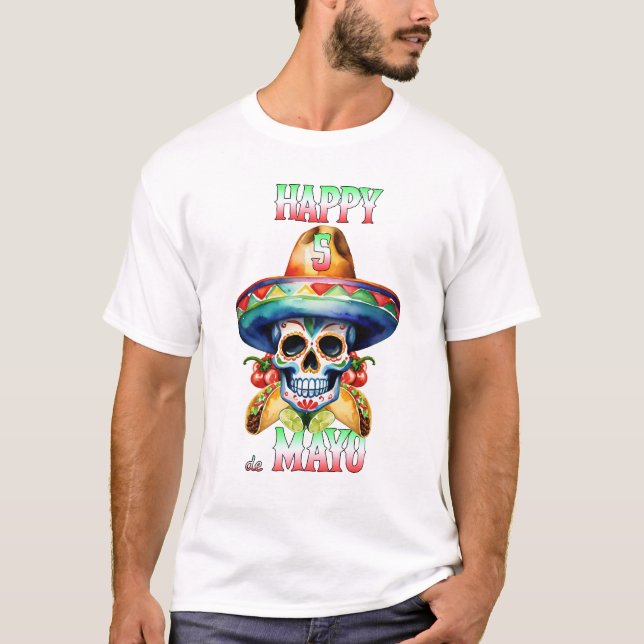 Camiseta Happy 5 de Mayo (Frente)
