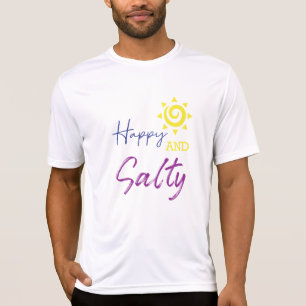 Camiseta Happy and Salty Summer Design