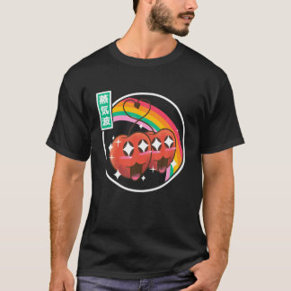 Camiseta Happy Apples Digital Japan Style 80S Otaku Vaporwa