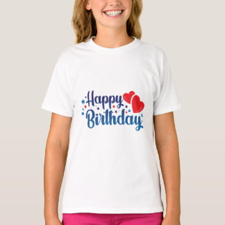 Camiseta happy birthday