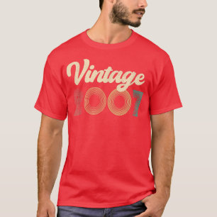 Camiseta Happy Birthday 15th 15 Year Old Vintage Gift Men W