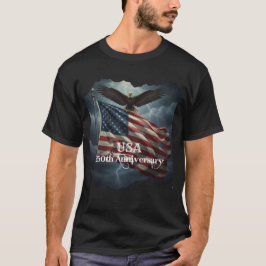 Camiseta  Happy Birthday America