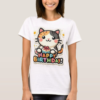 Camiseta Happy Birthday New Collection Design T-Shirt