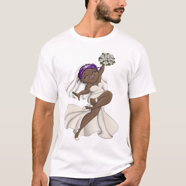 Camiseta Happy Bride 06 (Frente)