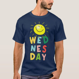 Camiseta Happy Bright Sunny Quarta-Feira
