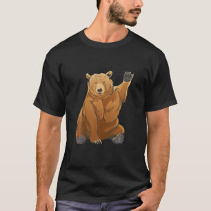 Camiseta Happy Brown Bear
