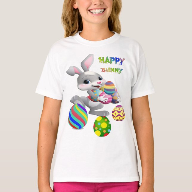 Camiseta Happy Bunny (Frente)