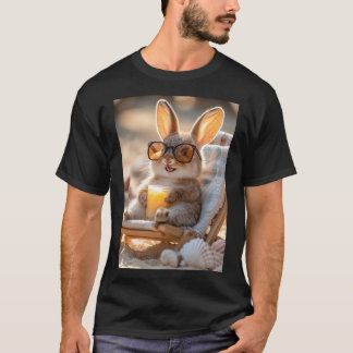 Camiseta Happy Bunny - Der entspannte Hase