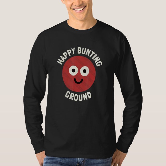 Camiseta Happy Bunting Ground Kickball Player (Frente)