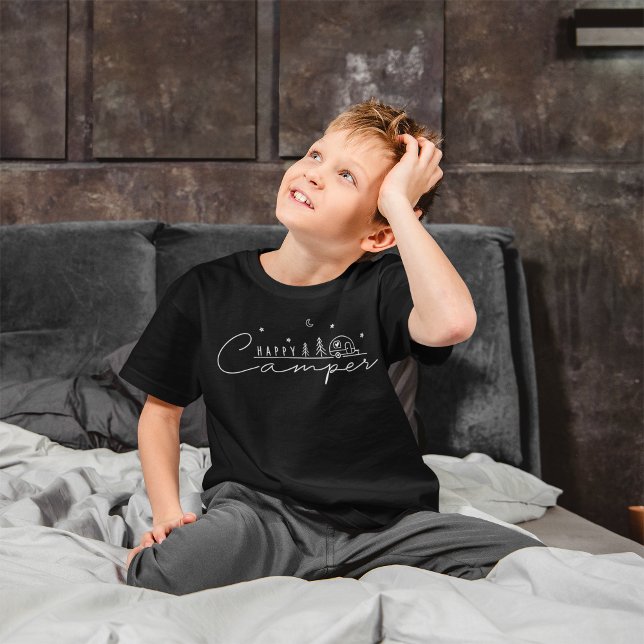 Camiseta Happy Camper Silhouette (Happy Camper Silhouette T-Shirt)