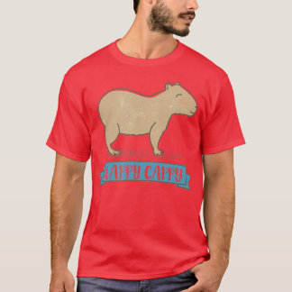 Camiseta Happy Cappy Retro Vintage Capybara