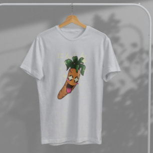 Camiseta Happy Carrot Kawaii