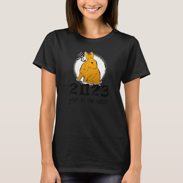 Camiseta Happy Chinese New Year 2023  Year Of The Rabbit 20 (Frente)