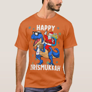 Camiseta Happy Chrismukkah Hanukkah Christmas Jewish Holida