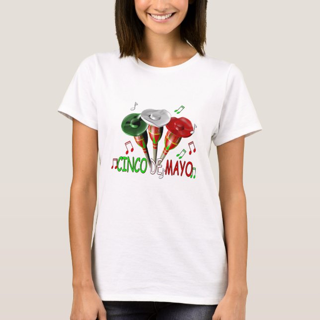 Camiseta Happy Cinco de Mayo (Frente)