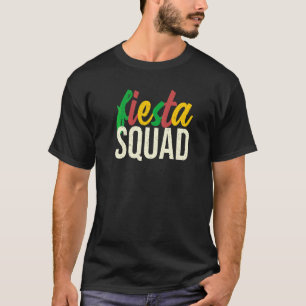 Camiseta Happy Cinco De Mayo Party Fiesta Squad Fi Mexicano