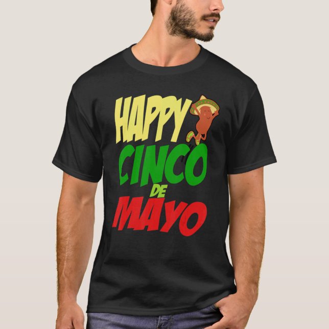 Camiseta Happy Cinqo De Mayo (Frente)
