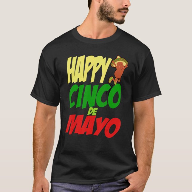 Camiseta Happy Cinqo De Mayo (Frente)