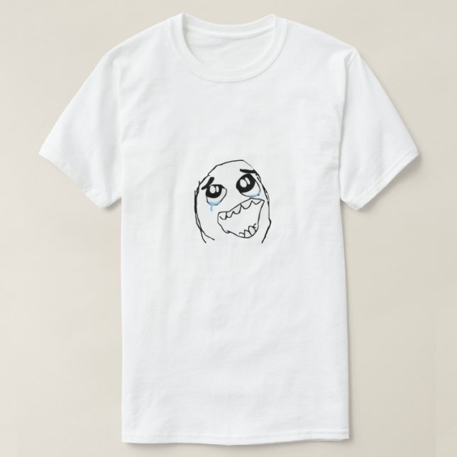 Camiseta Happy Derp Meme (Frente do Design)