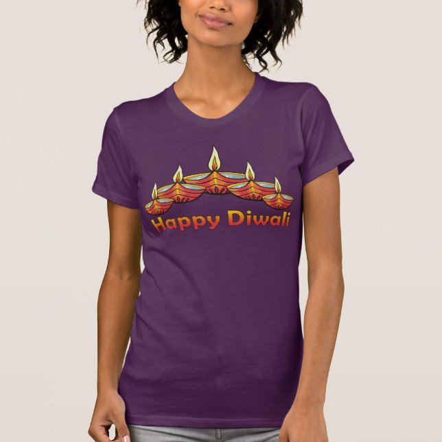 Camiseta Happy Diwali Deepas (Frente)