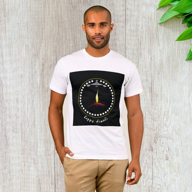 Camiseta Happy Diwali Mens T-Shirt (Criador carregado)