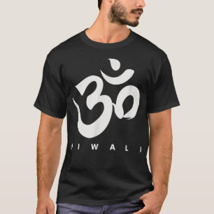 Camiseta Happy Diwali OM Hindu Festival Das Luzes Dotado
