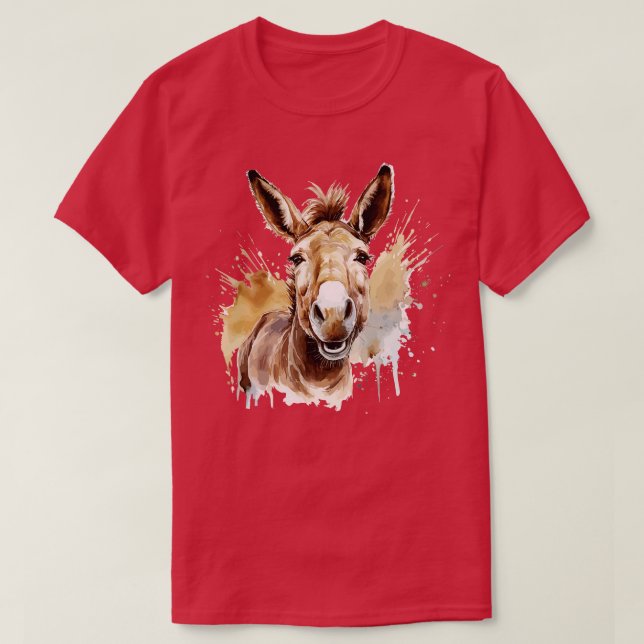 Camiseta Happy Donkey 3 (Frente do Design)