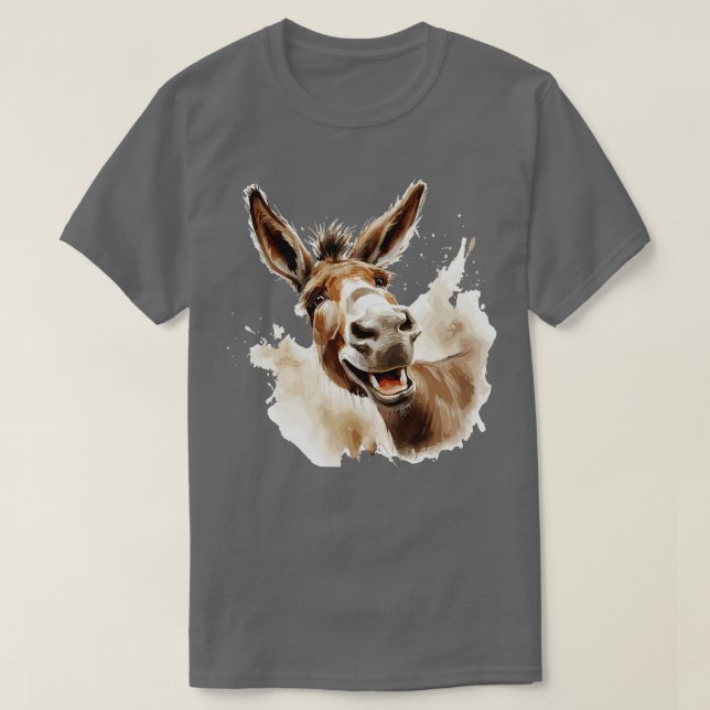 Camiseta Happy Donkey 8 (Frente do Design)