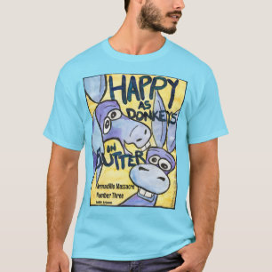 Camiseta Happy Donkeys, masculina S