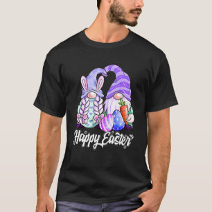 Camiseta Happy Easter Day 2022 Bunny Gnome Hug Easter Eggs