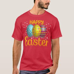 Camiseta Happy Easter Day 2022  Bunny Hug Easter Eggs Gift 