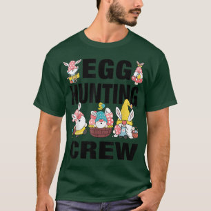 Camiseta Happy Easter Gnomes with bunny ears Easter egg hun